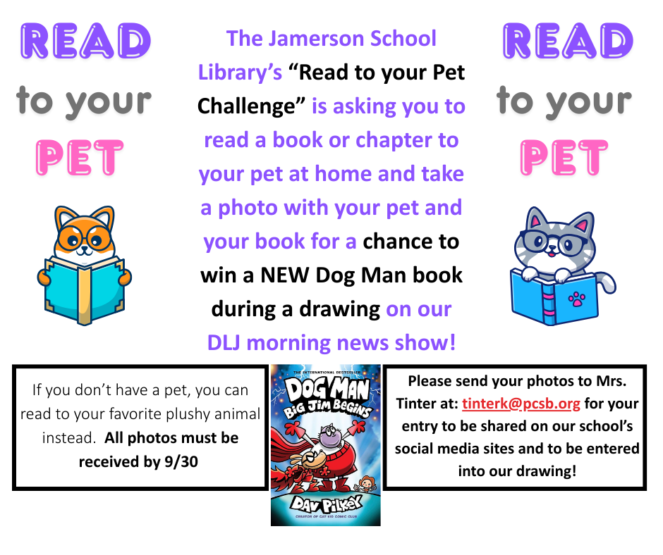  Read to your Pet Challenge
